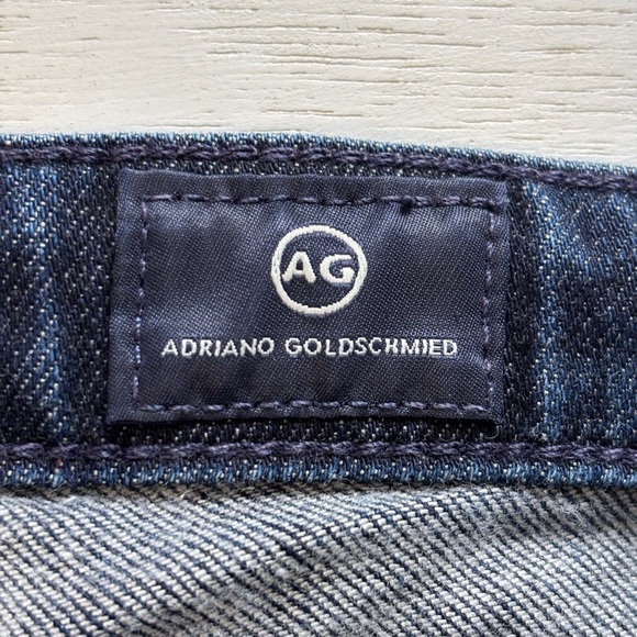 Ag Adriano Goldschmied The Stevie Cuff Jeans 30 Dark wash. - Picture 3 of 7